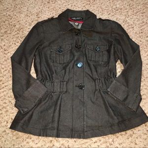 Larry levin stretch denim jacket